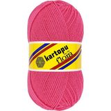 Kartopu Flora Patiklik Çoraplık El Örgü Ipi 100 gr - Koyu Pembe