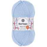 Kartopu K.artopu Baby One Tüylenmeyen Bebek El Örgü Ipi K544 Bebe Mavi
