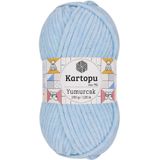 Kartopu K.artopu Yumurcak Kadife El Örgü Ipi Bebe Mavi K523