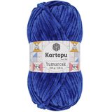 Kartopu K.artopu Yumurcak Kadife El Örgü Ipi Gece Mavisi K524