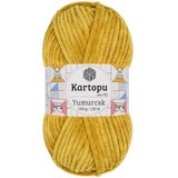 Kartopu K.artopu Yumurcak Kadife El Örgü Ipi Hardal K310