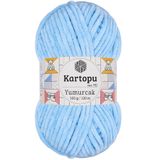 Kartopu K.artopu Yumurcak Kadife El Örgü Ipi K540 Bebe Mavi