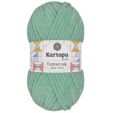 Kartopu K.artopu Yumurcak Kadife El Örgü Ipi Yeşil K507