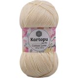 Kartopu K037 100 gr Açık Sarı Cotton Love El Örgü İpi
