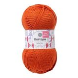 Kartopu K1210 100 gr Kiremit Baby Love Care El Örgü İpi