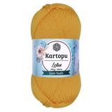 Kartopu K318 Koyu Sarı Lotus Bikini Büstiyer Bluz Örgü İpi