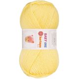 Kartopu K331 Açık Sarı Baby One Tüylenmeyen El Örgü İpi Yünü