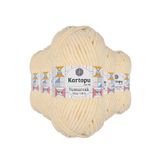 Kartopu K349 5 Adet Koyu Krem Yumurcak Kadife El Örgü İpi