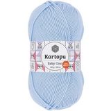Kartopu K544 Mavi Baby One Tüylenmeyen El Örgü İpi Yünü