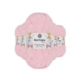 Kartopu K768 5 Adet Bebe Pembe Yumurcak Kadife El Örgü İpi