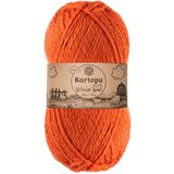 Kartopu Melange Wool Yünlü El Örgü Ipi K1210 Turuncu