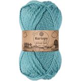 Kartopu Melange Wool Yünlü El Örgü Ipi K5017 Turkuaz