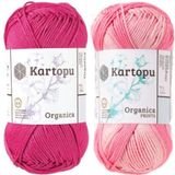Kartopu Organica ve Prints Amigurumi Pamuk Cotton El Örgü İpi