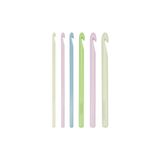 Kartopu Plastik Örgü Tığ Seti 6 Adet Farklı Numara 4.0, 5.0, 6.0, 8.0, 9.0, 10mm Boy 15cm