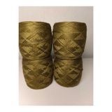 kartopya Haki Renkli İtalyan Merserize Koton Örgü İpi 400gr(4x100 Gr)