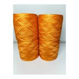 kartopya Turuncu Renkli İtalyan Merserize Koton Örgü İpi 400gr(4x100 Gr)