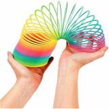 Kartoy Fidget Stres Yayı - Magic Spring Rengarenk Gökkuşağı Stres Yayı NO:6