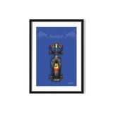 KARTPOST3R Formula F1 Red Bull Team Tablo Poster No:0052 (Çerçevesiz)