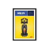 KARTPOST3R Formula F1 Red Bull Team Tablo Poster No:0054 (Çerçevesiz)