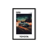 KARTPOST3R Spor Araba Tablo Poster No:0007 (Çerçevesiz)