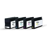 Kartuş Hp Uyumlu Muadil Kartuşlar, 1 Takim (4 Adet) Bk Hp 932XL/933XL Uyumlu Kartuşlar - Hp 6700/6100/ 7510/7110/ 7610/7612 Uyumlu