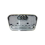 Karva Audi A6 Rs6 Ön Panjur Izgara 2012 / 2014 Krom Siyah Quattro