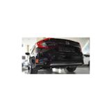 Karva Çmk Honda Civic Fc5 2016-2020 Arka Tampon Alt Çıta Nikelaj
