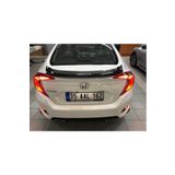Karva Çmk Honda Civic Fc5 2016-2020 Oval Spoiler (boyasız)