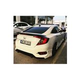 Karva Çmk Honda Civic Fc5 2016-2020 Turbo Spoiler Işıksız (boyasız)