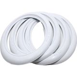 Karva Lastik Yanağı 16 Beyaz Her Araca Uyumlu 4lü Set