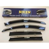 Karva Renault Fluence Kromlu Cam Rüzgarlığı Krom Rüzgarlık