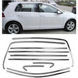 Karva Vw Golf 7 7,5 Cam Çerçevesi Kenar Çıtası Krom Tamtur