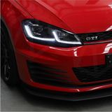 Karva Vw Golf 7 Uyumlu 7.5 Görünüm Kayar Sinyal Çift J LED Far