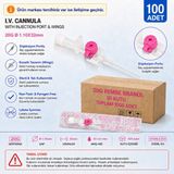 Karvel Medikal Pembe Intraket Branül (Anjiokat) – 1 Koli 1.000 Adet