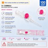 Karvel Medikal Pembe Intraket Branül (Anjiokat) – 1 Kutu 100 Adet
