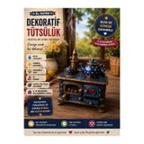 KARYA AURA Nostaljik soba buhurdanlık tütsülük