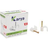 Karya Kroşe 4 Numara (100'LÜ Paket) - Renkli