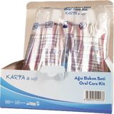 Karya & Safe Hasta Ağız Bakım Seti Kutulu Tekli Paket 20 Adet Swap Çubuğu ve Solüsyon İçerir
