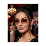 KaryaEyewear Tafina Lazer Kesim Uv400 Kadın Güneş Gözlüğü