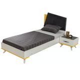 Karyola, Giallo Başlıklı Karyola 90x190