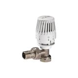 KAS 1/2″ Köşe Termostatik Radyatör Vanası – Jaklı