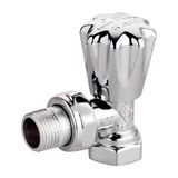 Kas Armatür 1/2″ Köşe Radyatör Vanası Krom