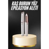 Kaş Bıyık Tüy Epilasyon Aleti Pilli Yüz Kaş Epilatör Kıl Tüy Alma Epilasyon