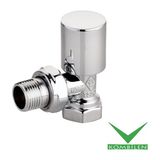 KAS Kas1/2" Krom Köşe Radyatör Vanası - 1 Adet