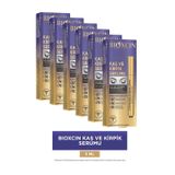 Kaş Kirpik Serumu - Kolajen Hyaluronik Asit Hint Yağı Keratin Peptidleri 6 adet