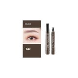 Kaş Maskarası,kaş Kalemi Microblading Ucu Tırtıklı Likit Kaş Kalemi(Kahve)