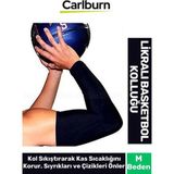 Kas Sıcaklığı Koruyan Yıkanabilir Nem Yönetim Teknolojisi Siyah Likralı M Beden Basketbol Kolluğu
