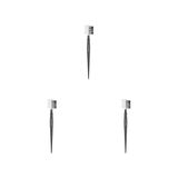 Kaş Tarağı - Eyebrow Comb (3 Paketi) - 0-Siyah