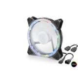 Kasa Fanı Kristal Rgb 12 Cm - Siyah ND2662 TG-1395 347687