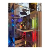 Kasa İçi Figür Rafı 120x90 mm Oyun Pc Aksesuarı, Masaüstü Bilgisayar Fan Standı Figür, 32b4234b